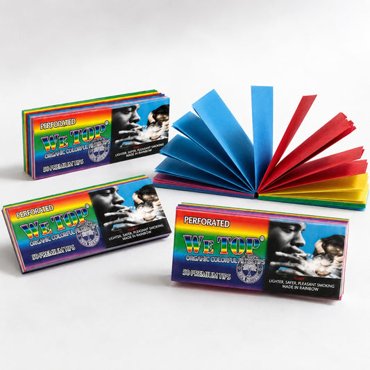 WeTop Organic Colorful Filter Tips – Perforated