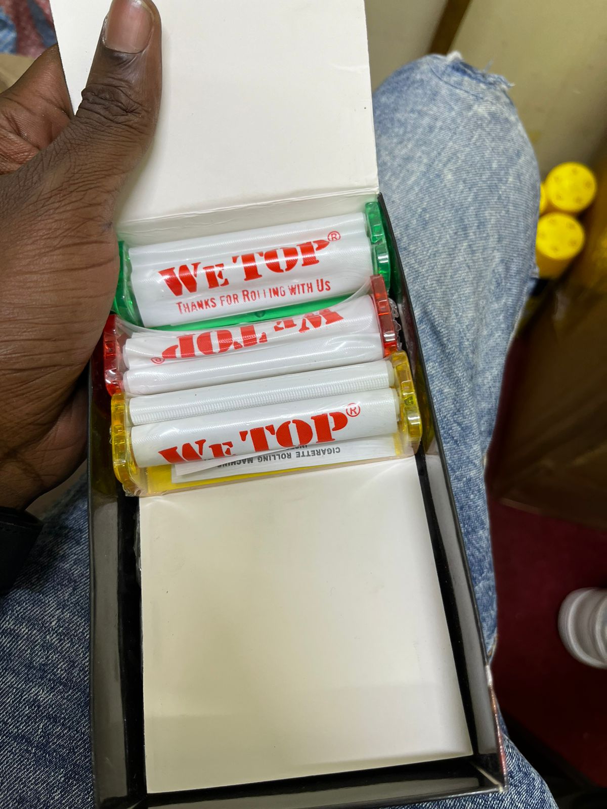 WeTop Plastic Rolling Machine 1 1/4 Size