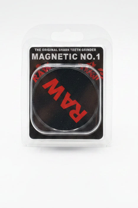 60mm RAW Magnetic 3-Piece Shark Teeth Plastic Grinder