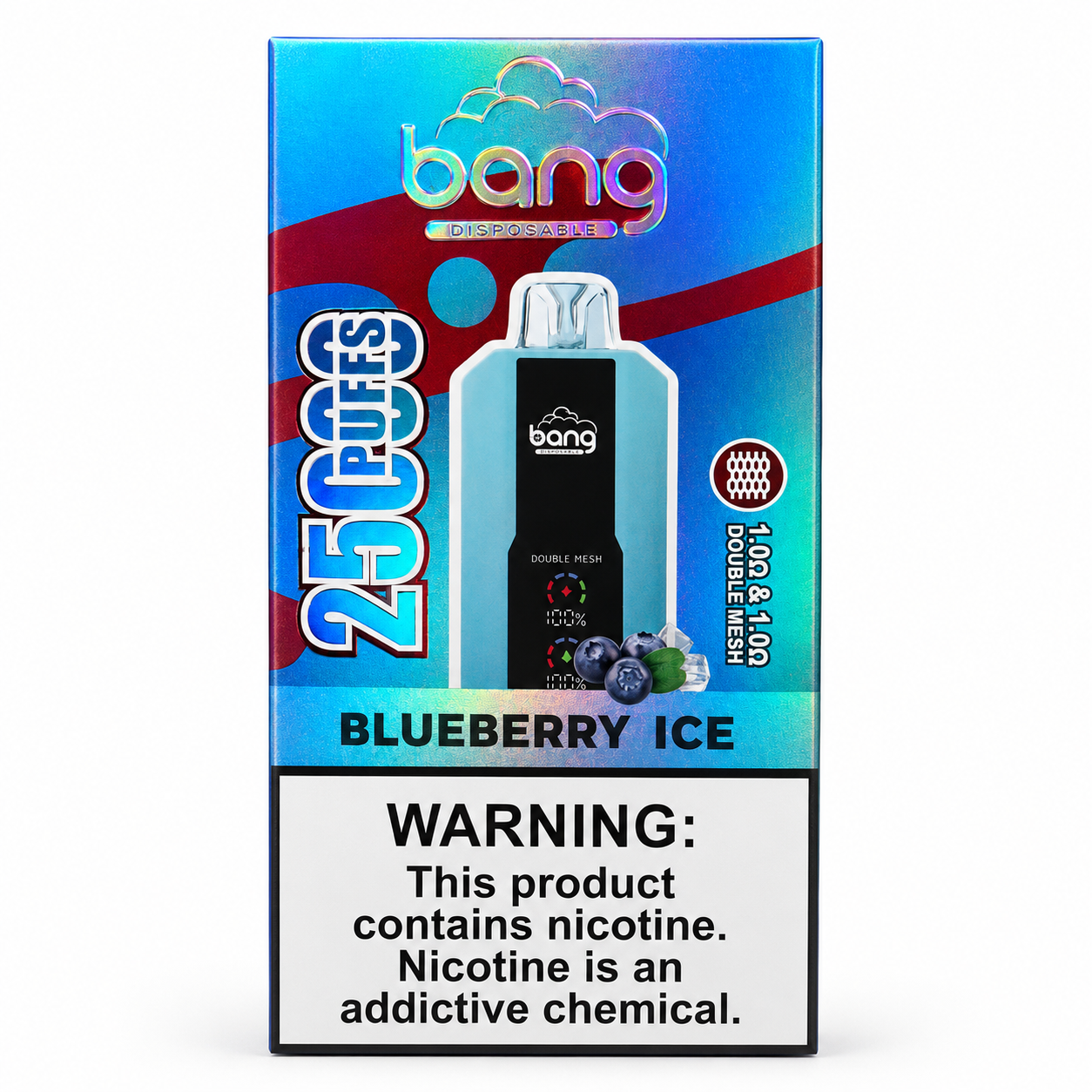Bang 25000: 25K Puffs Disposable Nic Vape Pod