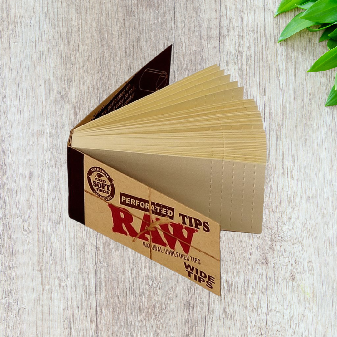 RAW Wide Perforated Filter Tips