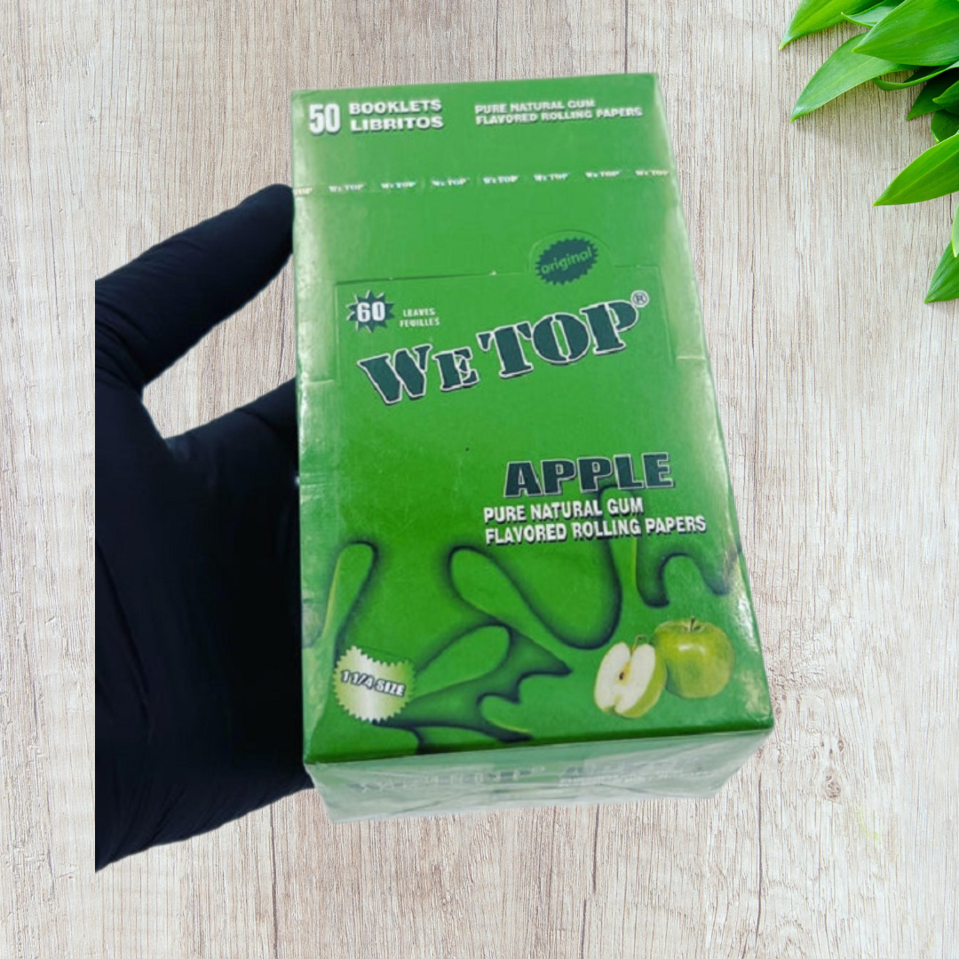WeTop Flavoured Rolling Papers 1 1/4 Size - Booklet (60 Leaves)