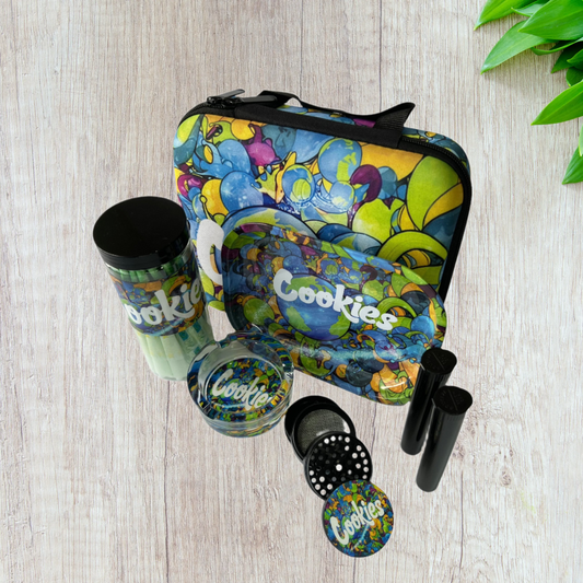 Cookies 420 Ft. Pre-rolled Cones Smoking Gift Kit Set Bag