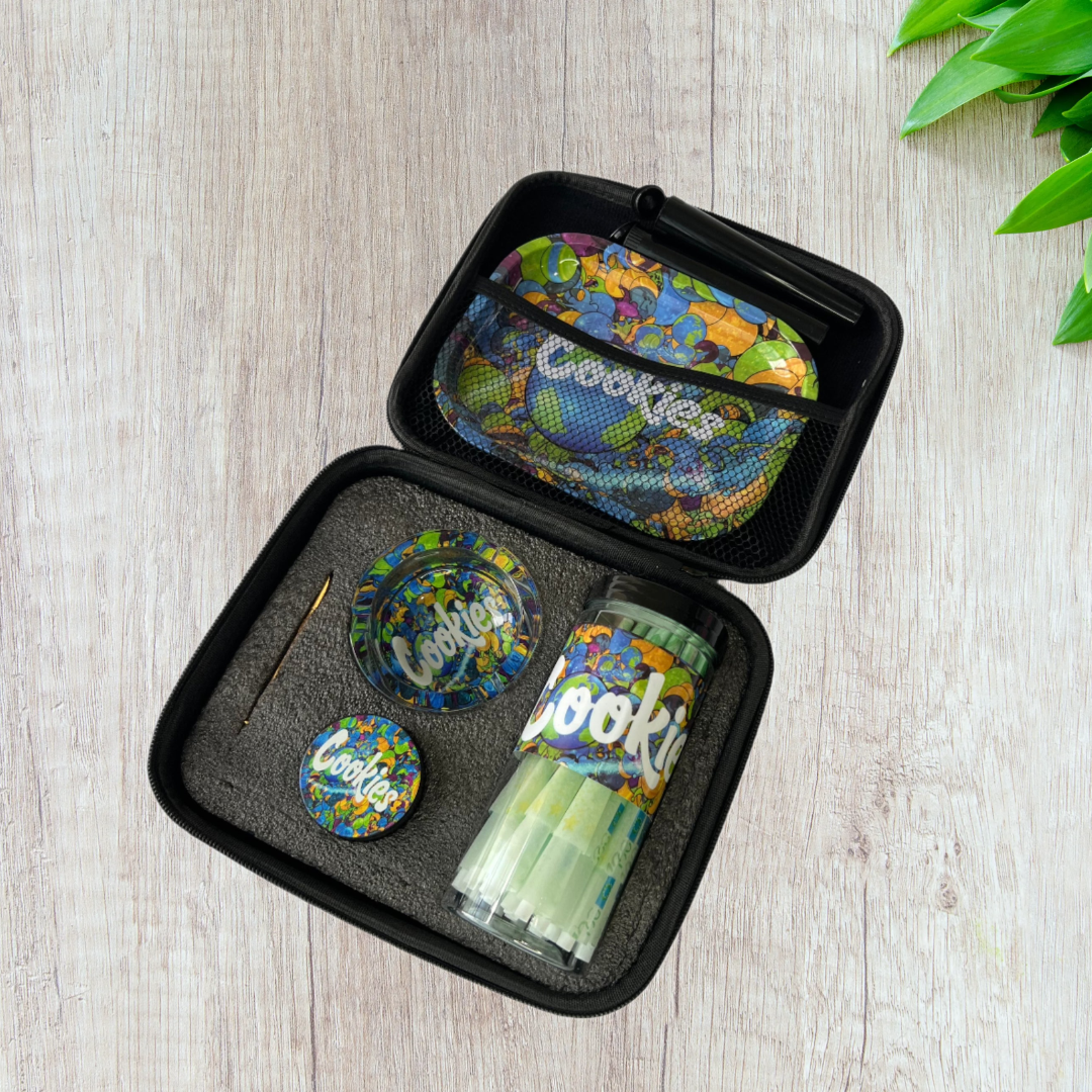 Cookies 420 Ft. Pre-rolled Cones Smoking Gift Kit Set Bag