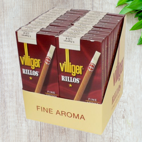 Villiger Rillos Fine Aroma Tip Cigarillos - 5 Pack