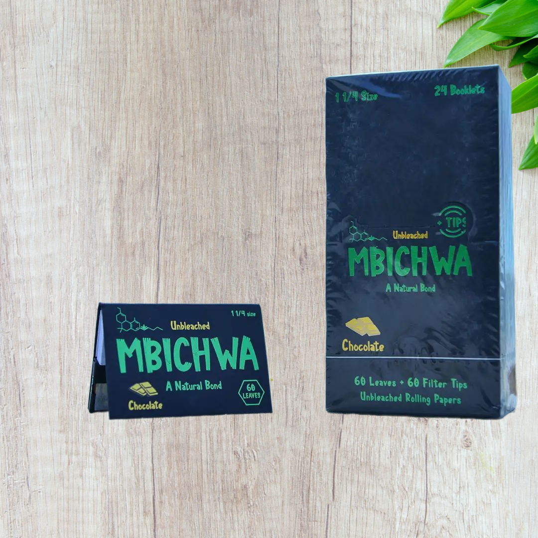 MBICHWA Flavored Rolling Paper 1 1/4 Size - Booklet (60 Leaves)