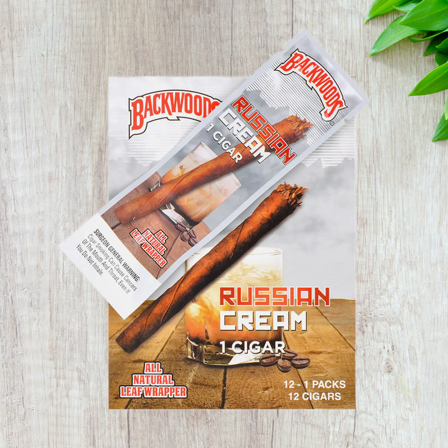 Backwoods Leaf Wrapper Cigars / Cigarillos - 1 Pack (Single)
