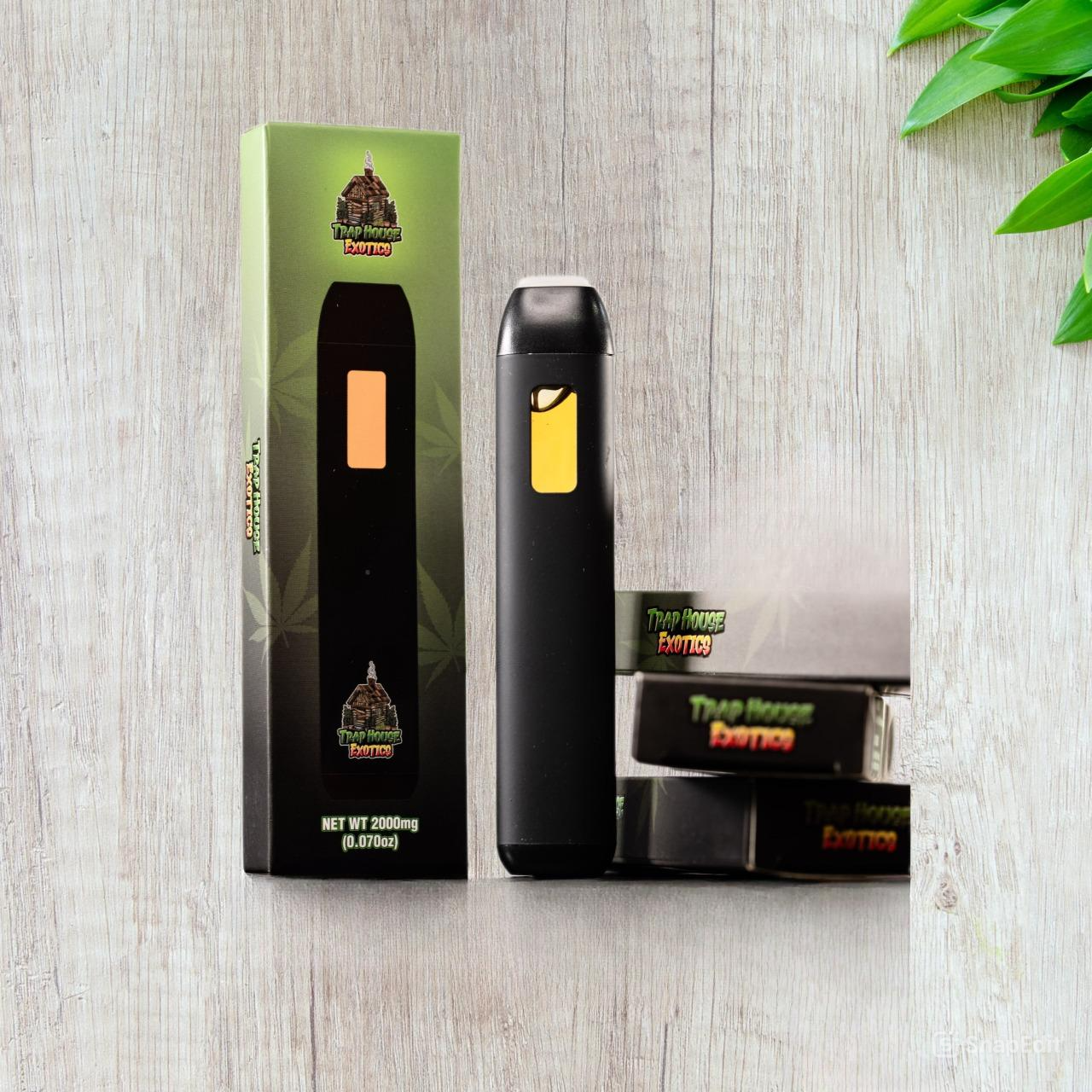 Trap House Exotics Disposable Vape Cartridge - Delta 8 2000mg