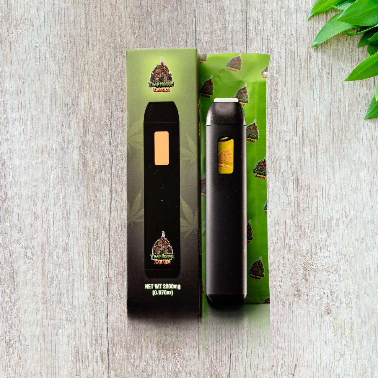 Trap House Exotics Disposable Vape Cartridge - Delta 8 2000mg