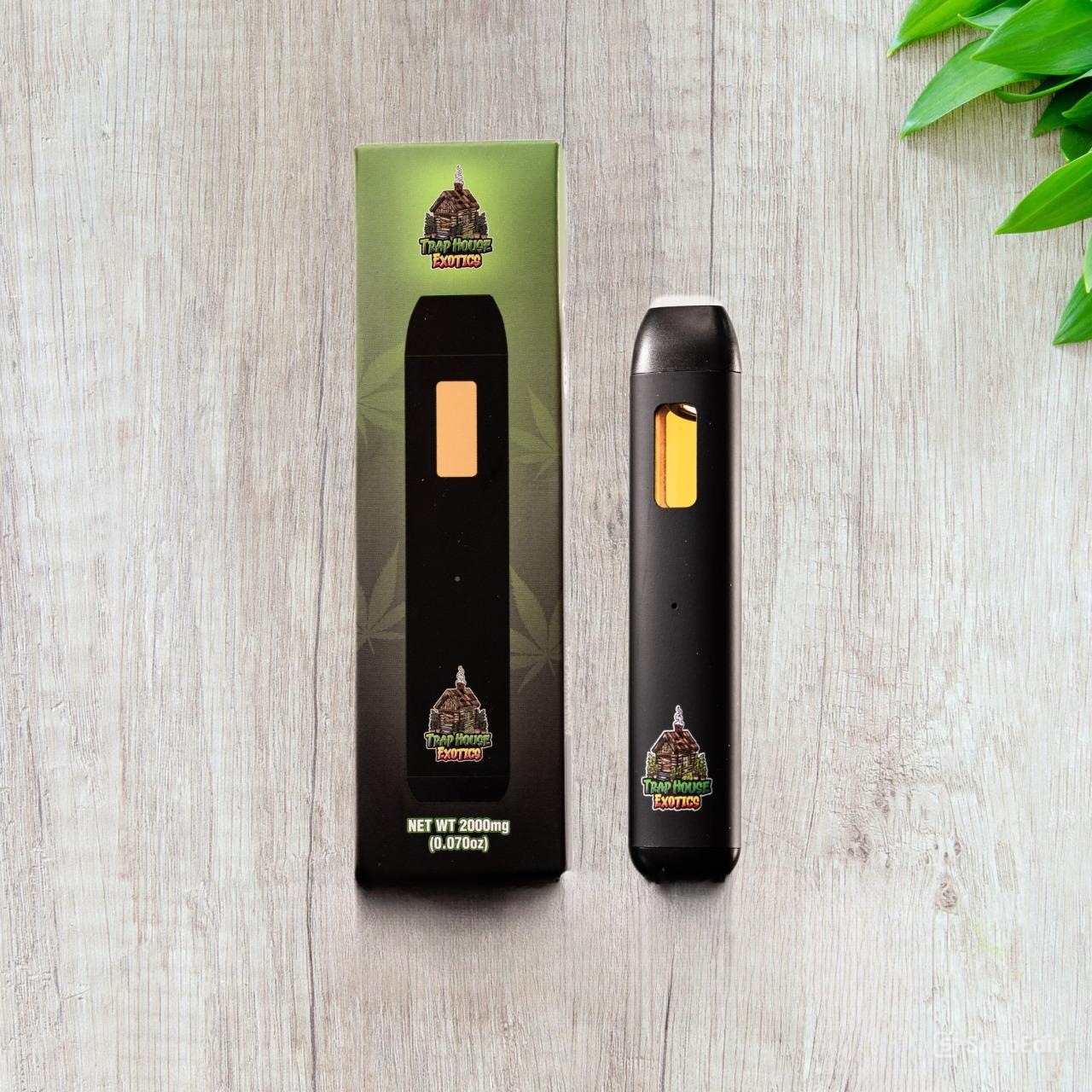 Trap House Exotics Disposable Vape Cartridge - Delta 8 2000mg