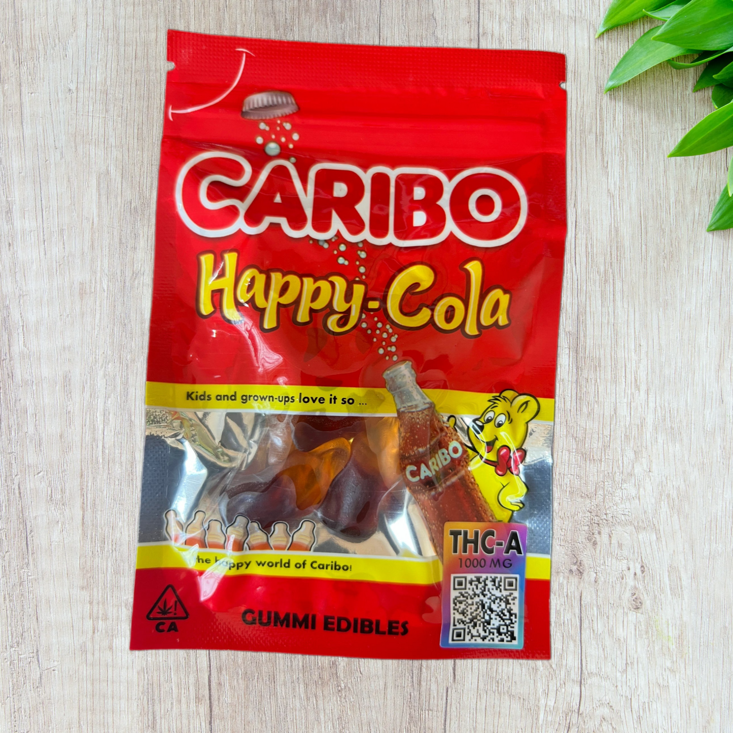 Caribo Happy-Cola Gummies - 1000mg THCA