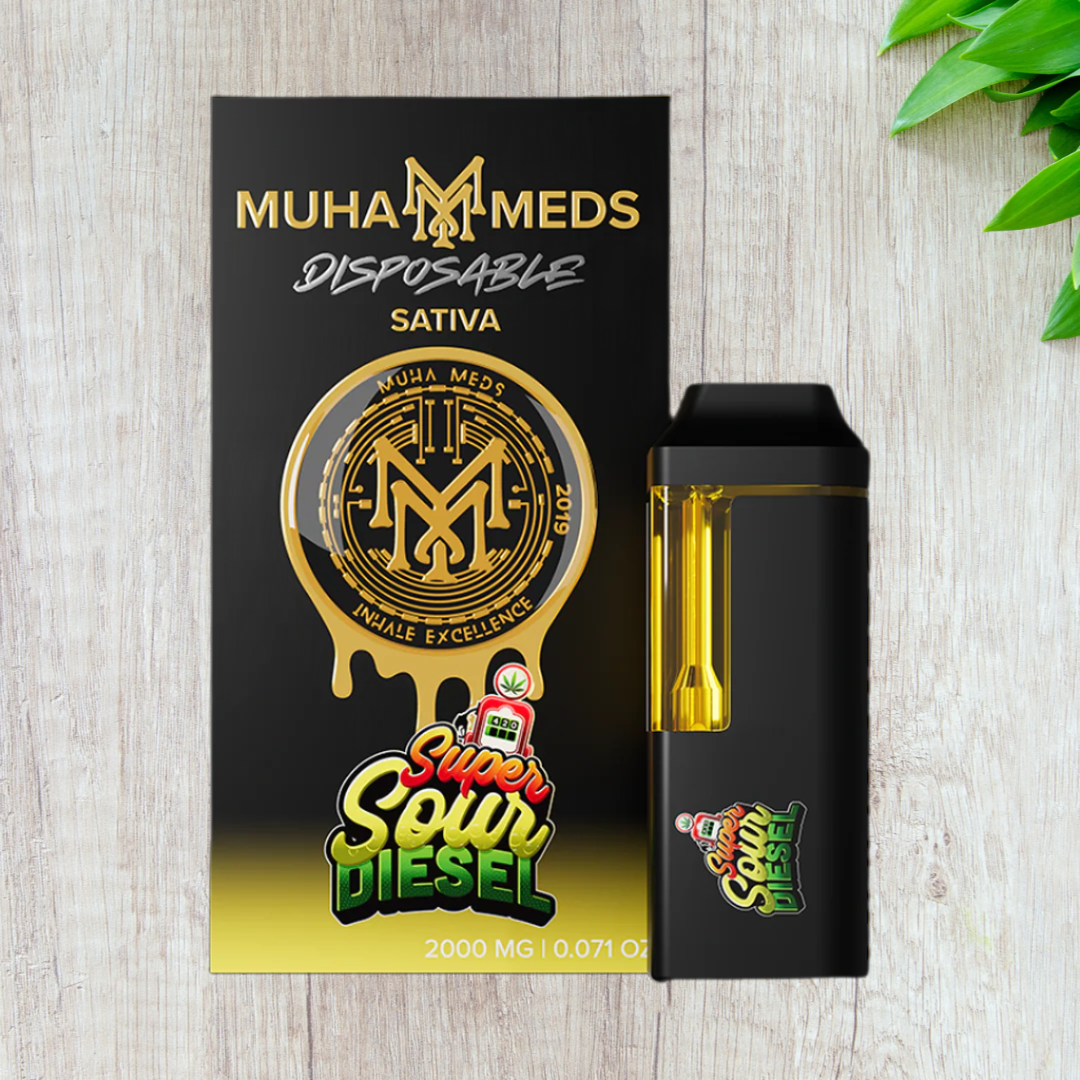 MUHA MEDS Disposable Vape Cartridge 2g 2000mg