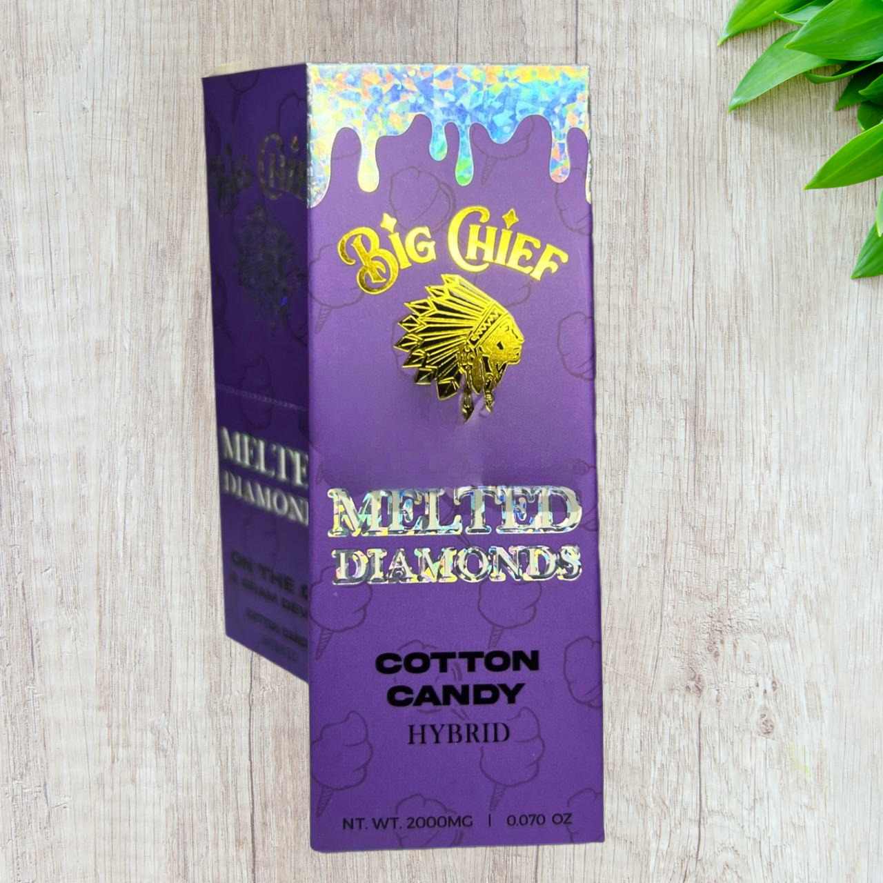 Big Chief Melted Diamonds Disposable Vape Cartridge 2g 2000mg