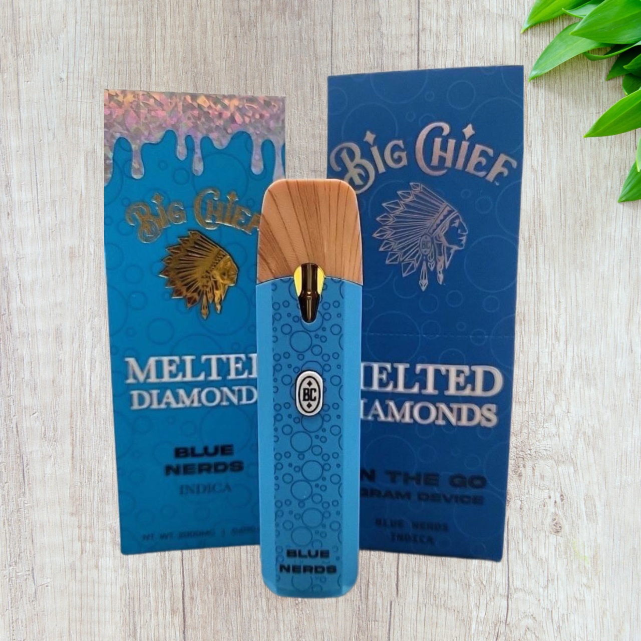 Big Chief Melted Diamonds Disposable Vape Cartridge 2g 2000mg