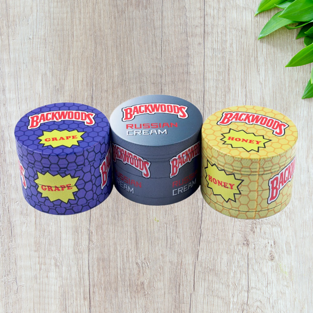 Backwoods 4 Layer Alloy Metallic Grinder - 63mm (Medium Size)