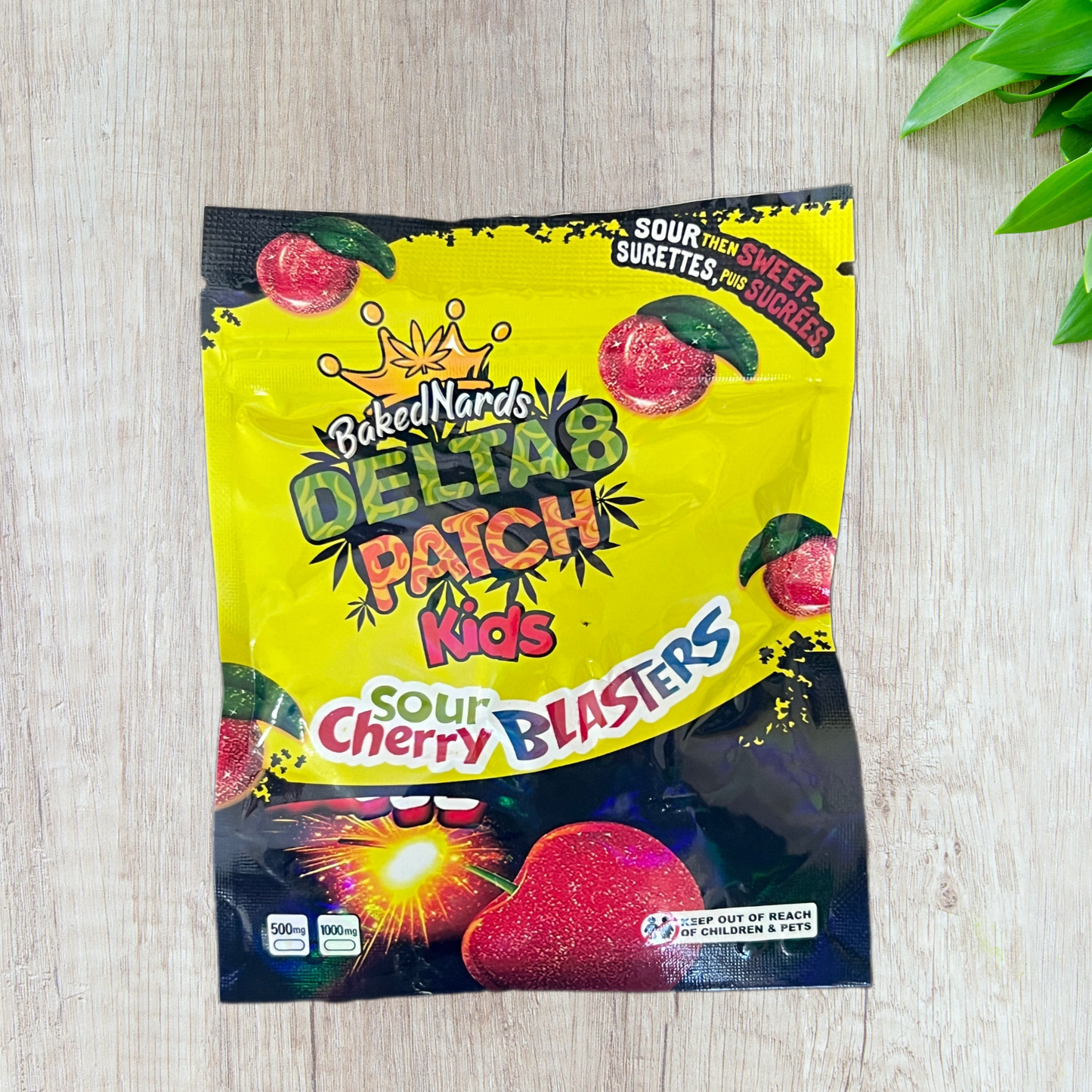 BakedNards Delta 8 Patch Gummies - 1000mg THCA