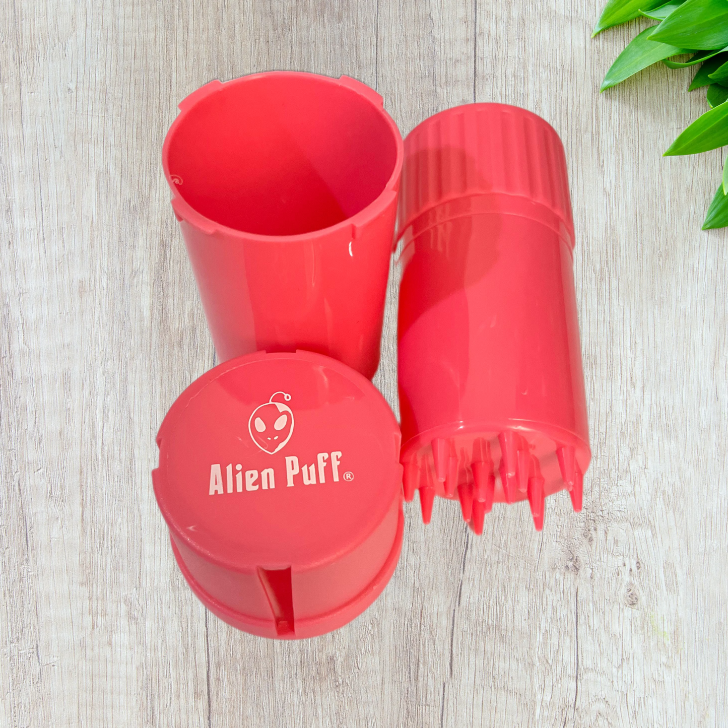 AlienPuff Airtainer Plastic Grinder 42mm small size
