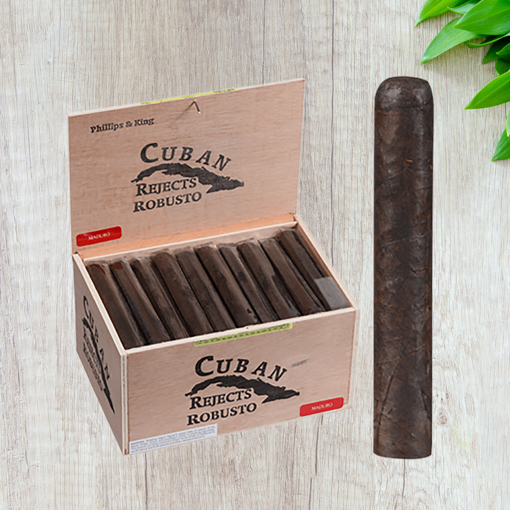 Cuban Rejects Robusto Maduro Cigars