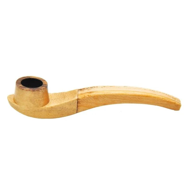 Rustic Vintage Smoking Wood Pipe
