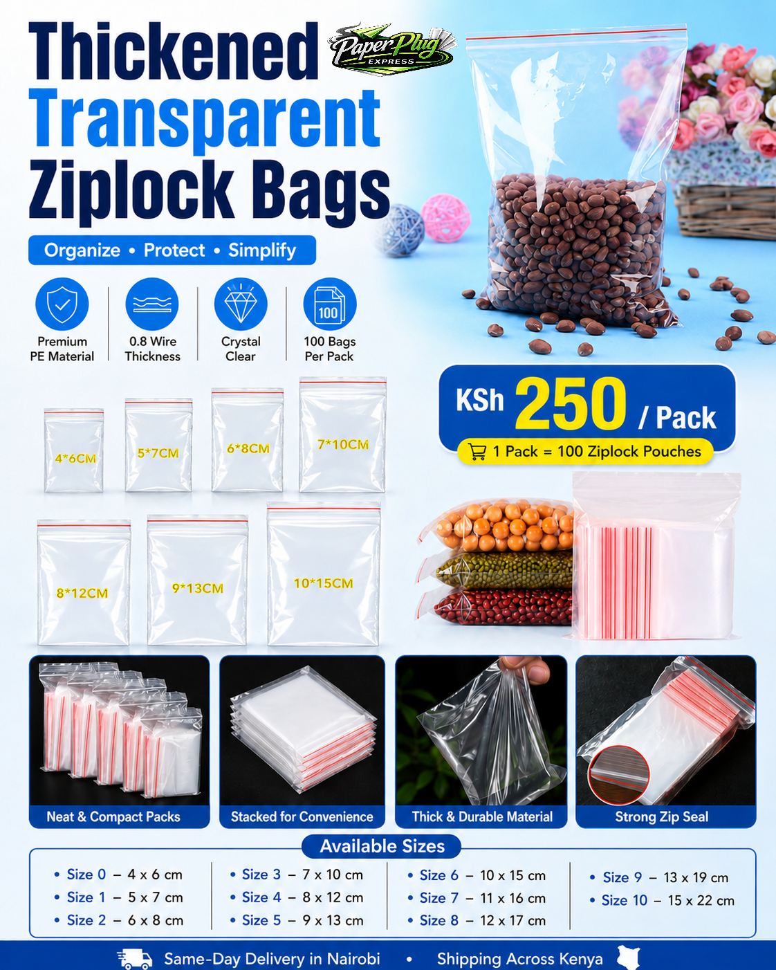 Ziplock Bags