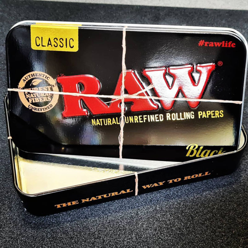 RAW Collectors Edition Tin Case 2oz gift kit set