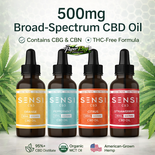 Sensi 500mg Broad-Spectrum CBD Oil