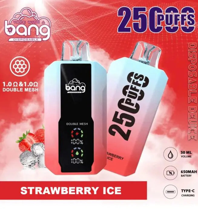 Bang 25000: 25K Puffs Disposable Nic Vape Pod