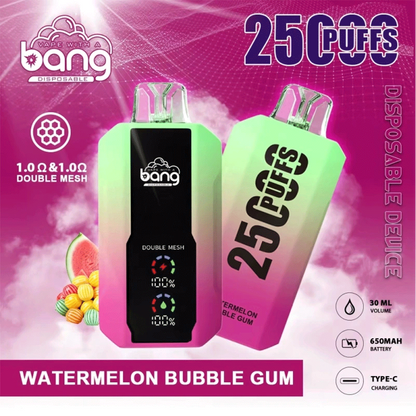 Bang 25000: 25K Puffs Disposable Nic Vape Pod