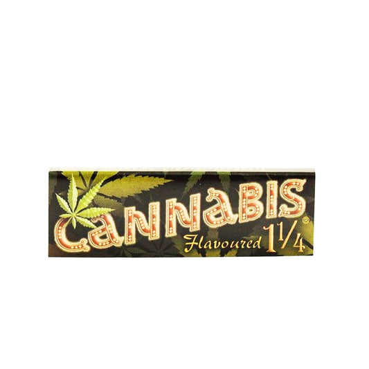 Cannabis Flavored Rolling Papers 1 1/4 Size