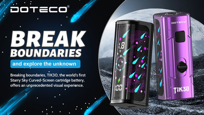 DOTECO TIK30 Starry Sky 510 Thread Battery - 400mAh Vape Cartridge