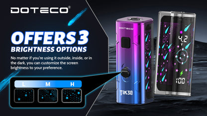 DOTECO TIK30 Starry Sky 510 Thread Battery - 400mAh Vape Cartridge