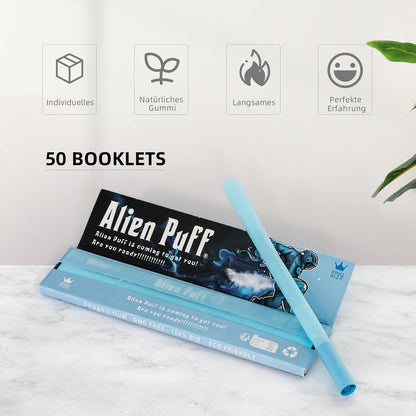 Alien Puff Kingsize Blue Rolling Papers