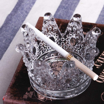 Crown Premium Glass Ashtray