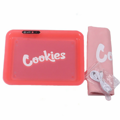 Cookies Colours LED Glowing Rolling Tray