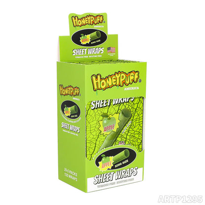 Organic Honeypuff America Blunt Sheet Wraps - 5 Wraps
