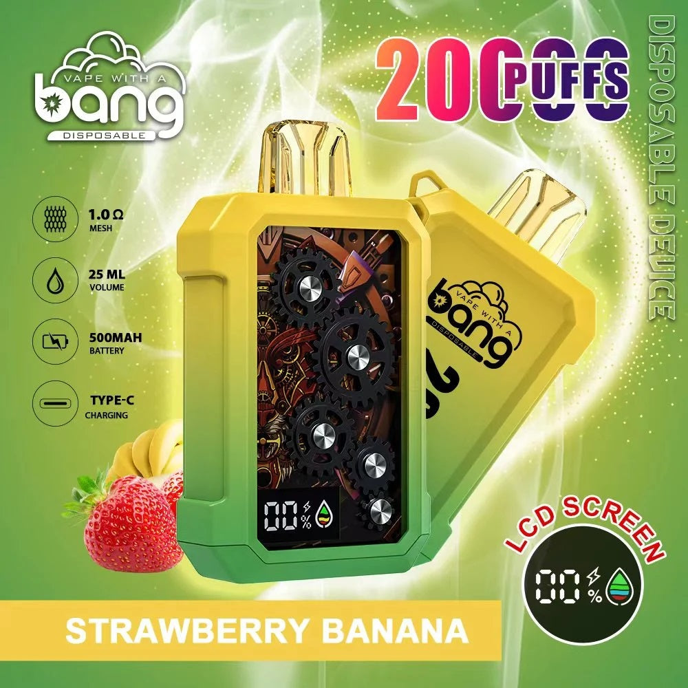 Bang Metal Gears 20000: 20K Puffs Disposable Nic Vape