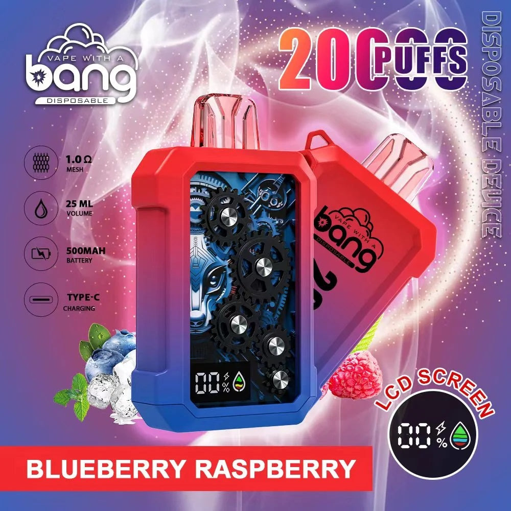 Bang Metal Gears 20000: 20K Puffs Disposable Nic Vape