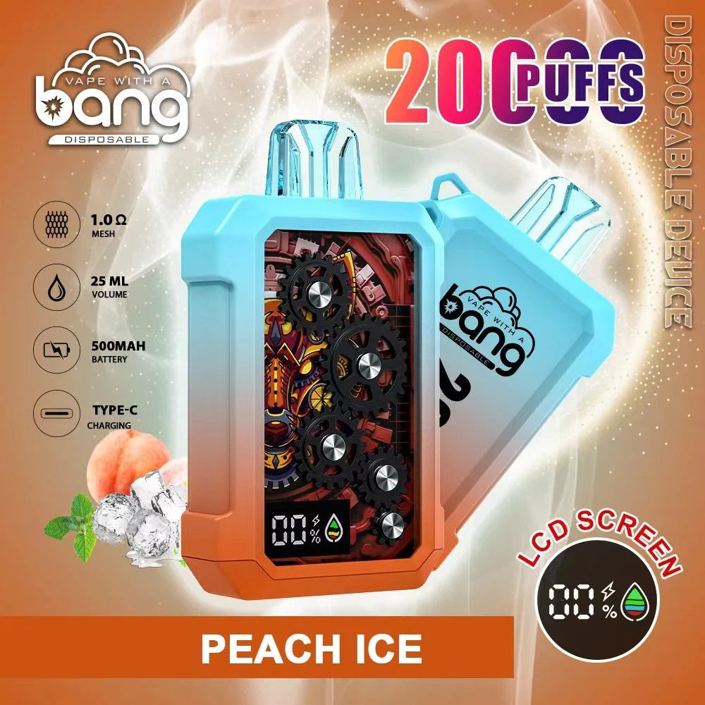 Bang Metal Gears 20000: 20K Puffs Disposable Nic Vape