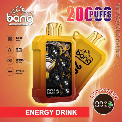 Bang Metal Gears 20000: 20K Puffs Disposable Nic Vape