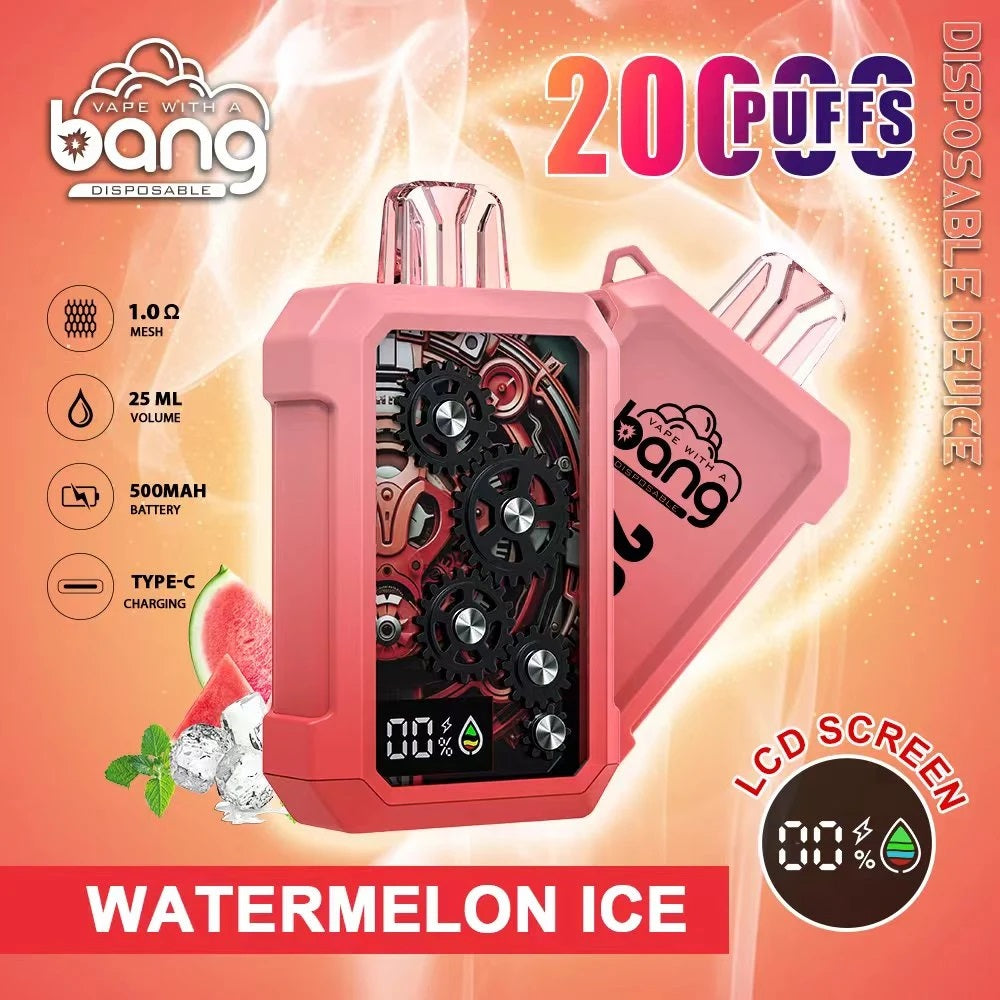 Bang Metal Gears 20000: 20K Puffs Disposable Nic Vape