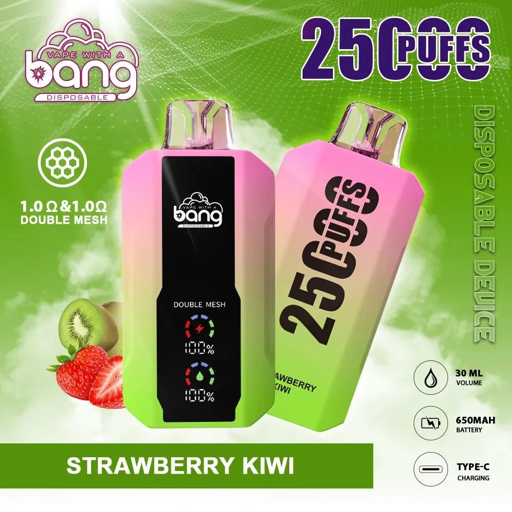 Bang 25000: 25K Puffs Disposable Nic Vape Pod