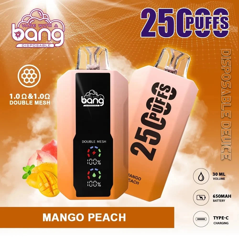 Bang 25000: 25K Puffs Disposable Nic Vape Pod