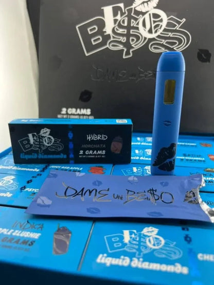 Be$os Liquid Live Diamonds 2G Disposable Vape Cartridge