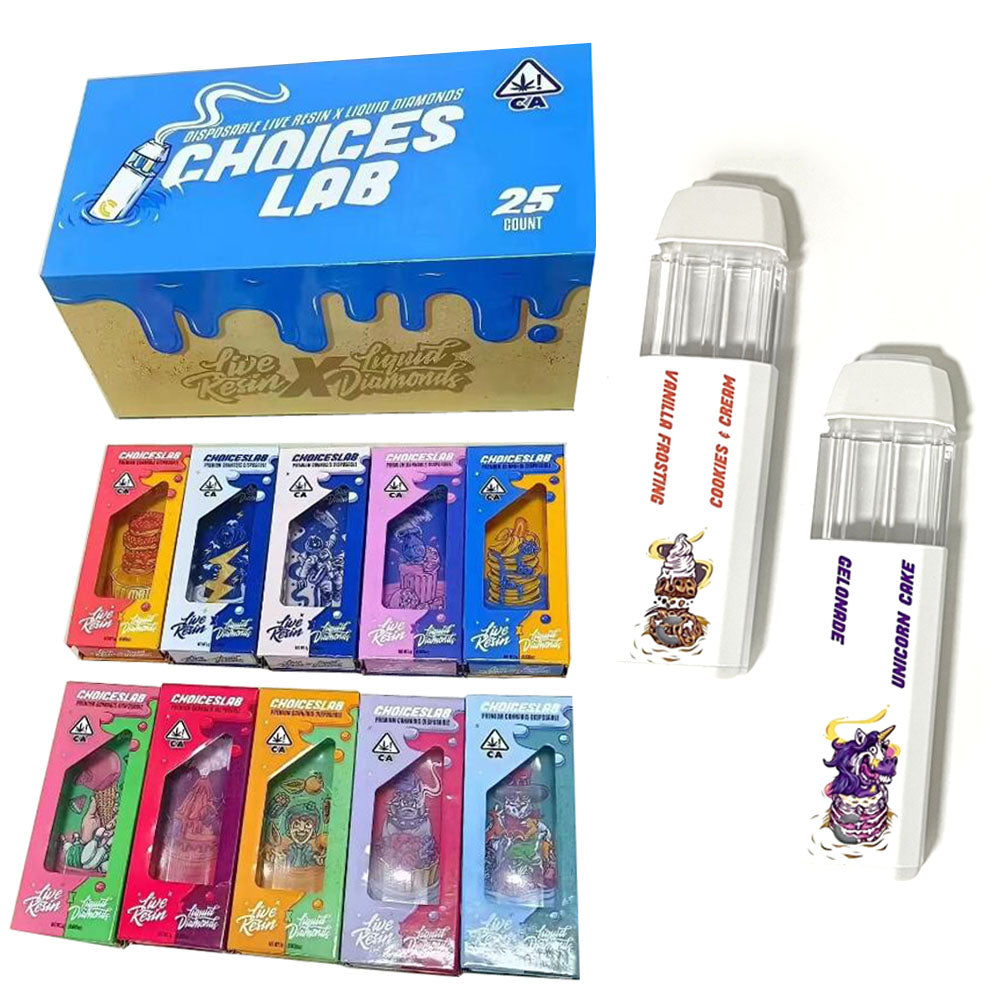 Choiceslab Live Resins X Liquid Diamonds Disposable Vape Cartridge 2g ( 2000mg)