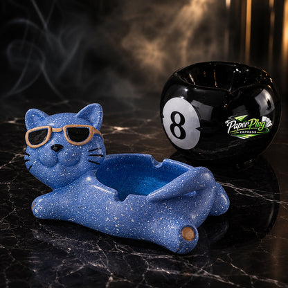 Classic Ceramic Tabletop Ashtray