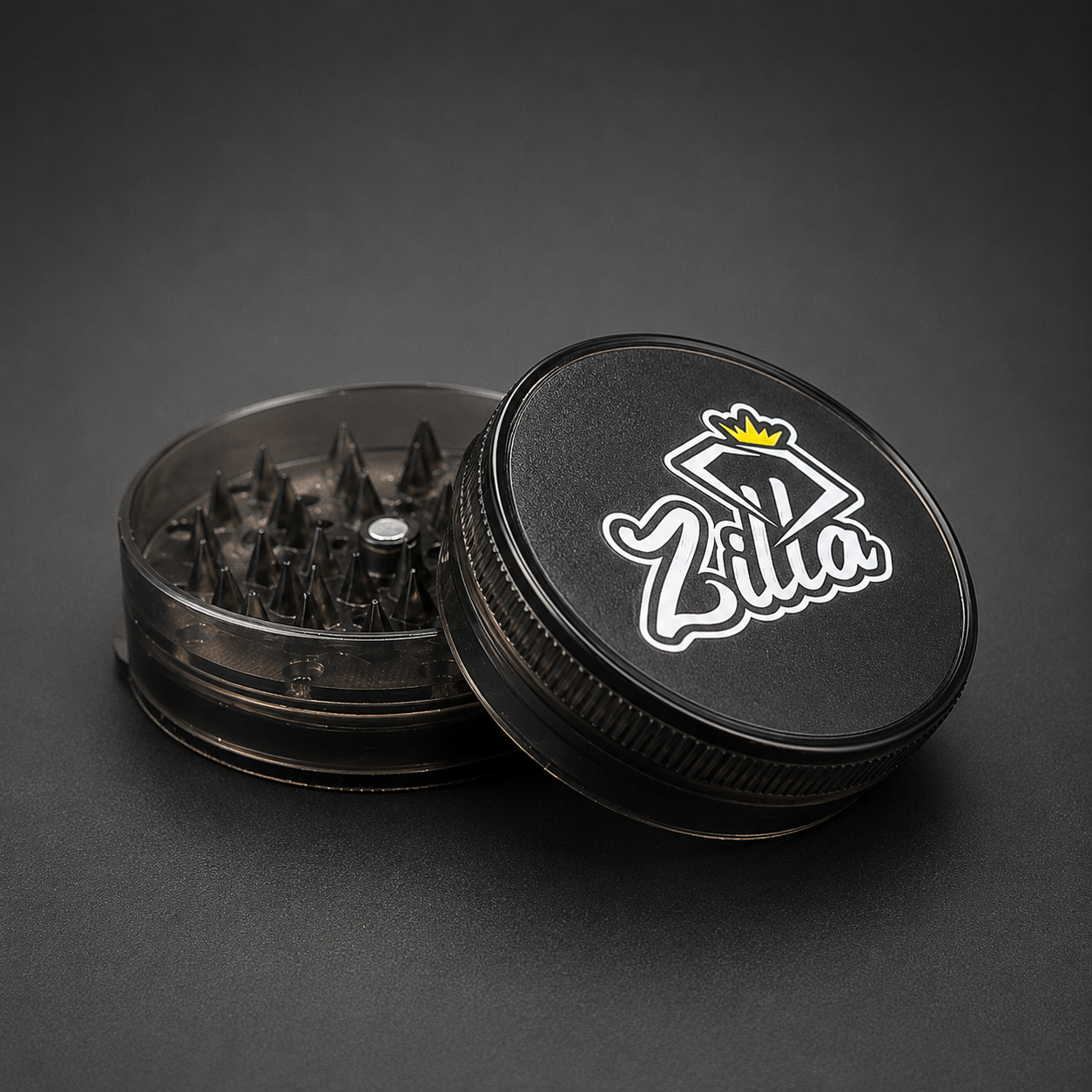 Zilla 60mm 3-Part Acrylic Plastic Grinder