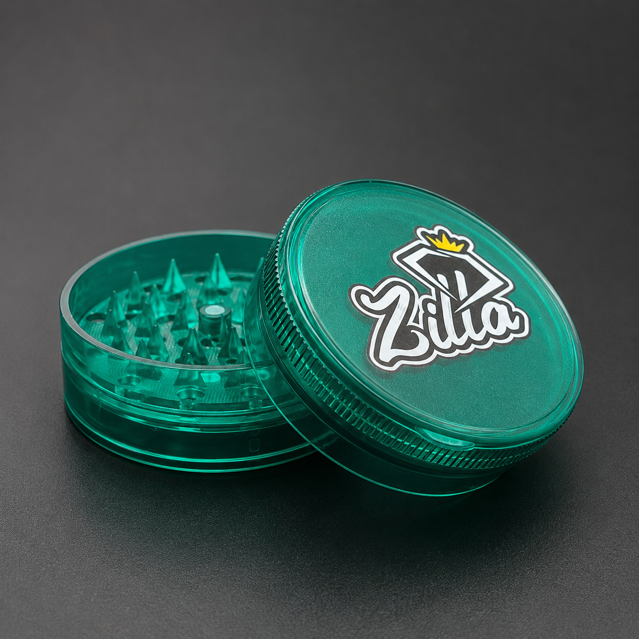 Zilla 60mm 3-Part Acrylic Plastic Grinder
