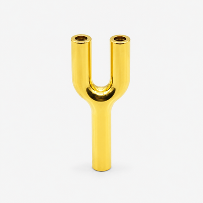 Y-Shaped Double-Hole Snuff Nose Snorter