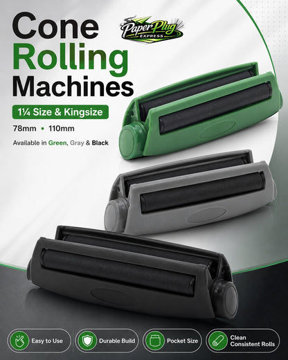 Cone Rolling Machines – 1¼ Size & Kingsize