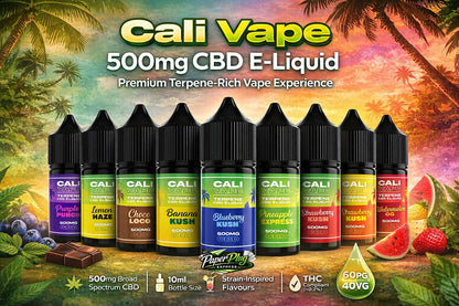 Cali Vape 500mg CBD E-Liquid (10ml)